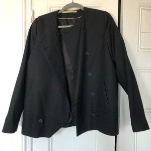 Whyred Black Double-Breasted Women's Blazer